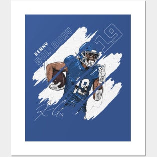 Kenny Golladay New York G Stripes Posters and Art